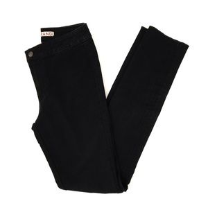 J Brand Jegging High Rise Denim Jeans Black Sea